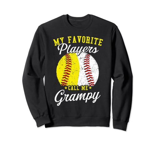 Funny My Favorite Baseball Softball Sweatshirt - Novelty Apparel Unisex - T-Shirt, Sweatshirt, Hoodie