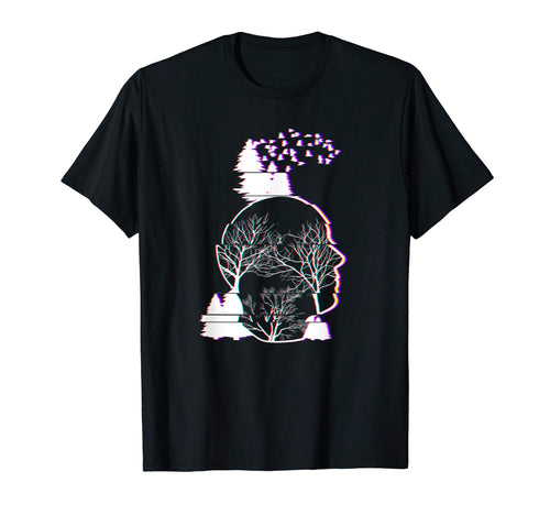 Aesthetic Glitch Art E E Vaporwave T-Shirt - Unique Graphic Men Women - T-Shirt, Sweatshirt, Hoodie