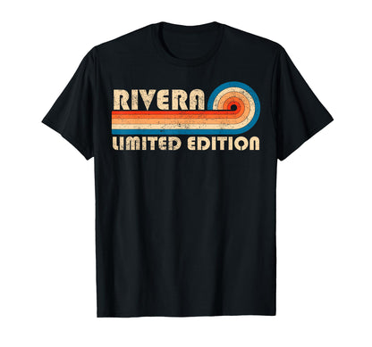 Rivera 70S 80S Sunset Stripe T-Shirt - Unique Graphic Unisex - T-Shirt, Sweatshirt, Hoodie