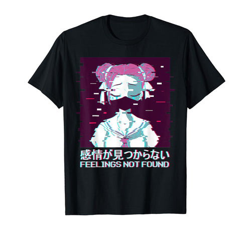 Feelings Not Found Geisha Anime T-Shirt - Casual Everyday Wear for Adults - T-Shirt, Sweatshirt, Hoodie