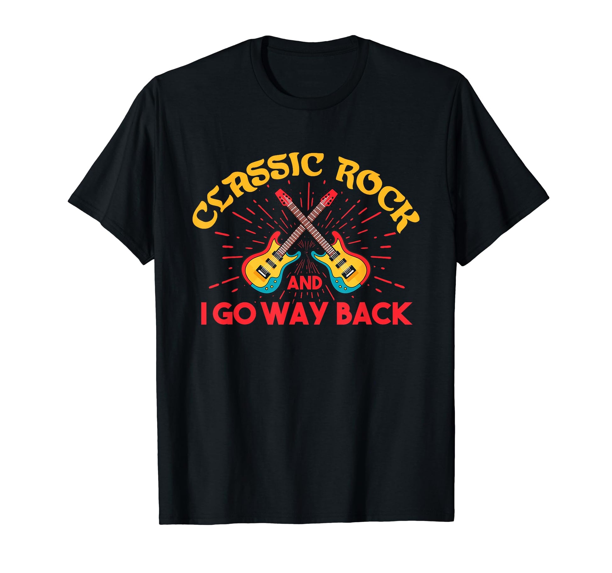 Riffs Legacy Rock And I Go Way Back T-Shirt - Custom Art Print Men Women - T-Shirt, Sweatshirt, Hoodie
