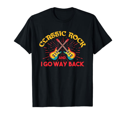 Riffs Legacy Rock And I Go Way Back T-Shirt - Custom Art Print Men Women - T-Shirt, Sweatshirt, Hoodie