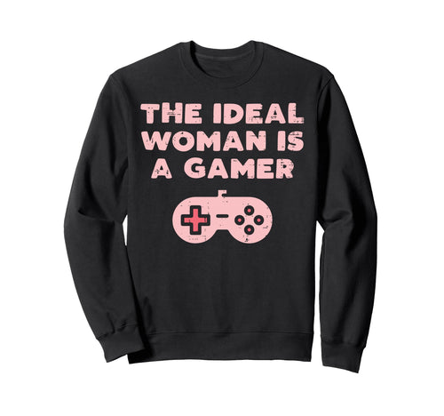 Ideal Gamer Gaming Video Game Sweatshirt - Fun Novelty Design for Adults - T-Shirt, Sweatshirt, Hoodie