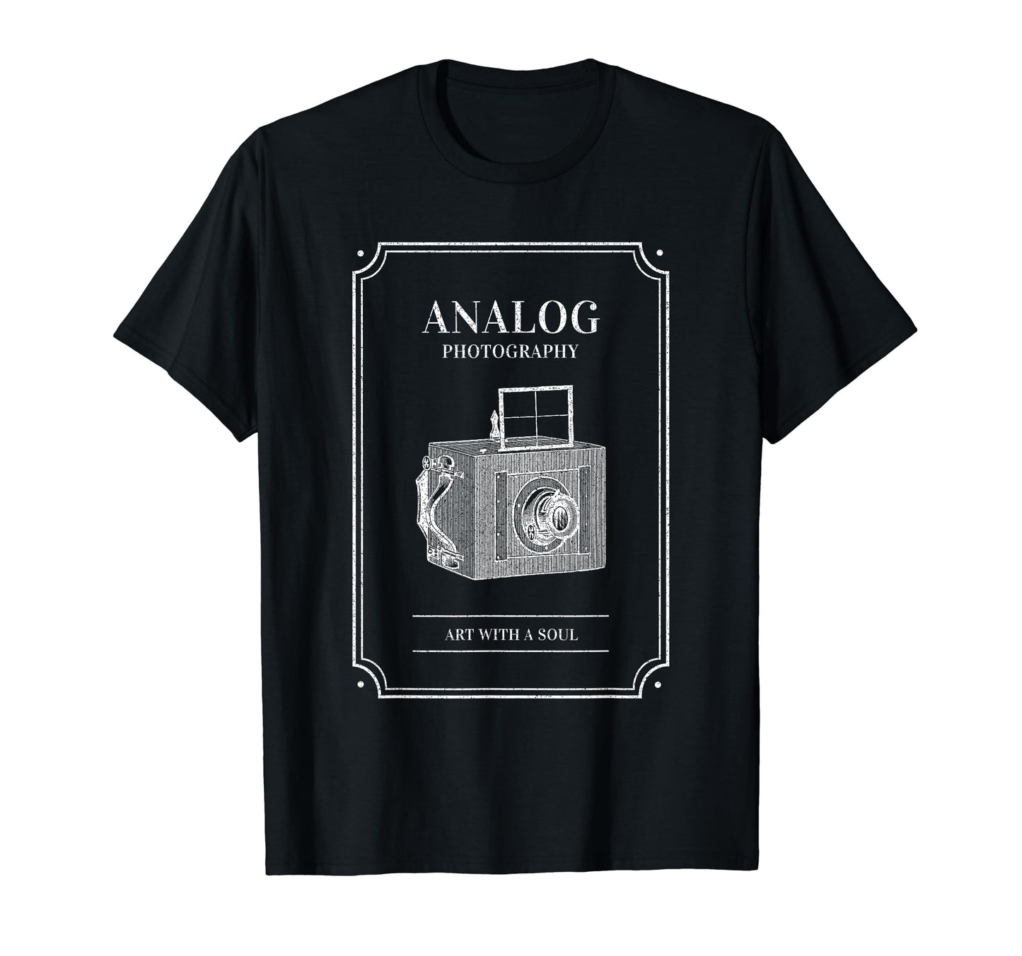 Analog Photography Art Soul Camera T-Shirt - Trendy Graphic Unisex - T-Shirt, Sweatshirt, Hoodie