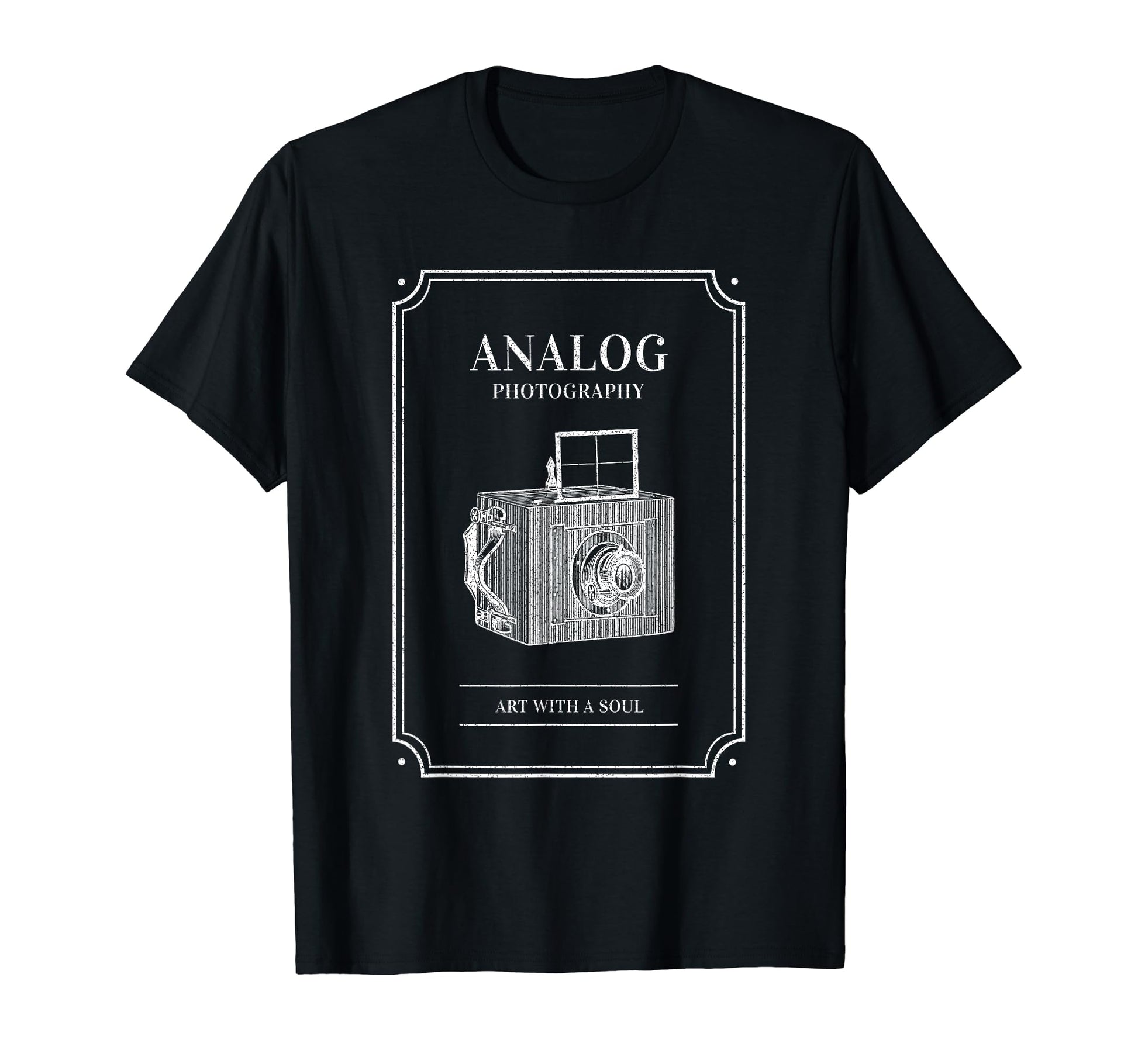 Analog Photography Art Soul Camera T-Shirt - Trendy Graphic Unisex - T-Shirt, Sweatshirt, Hoodie