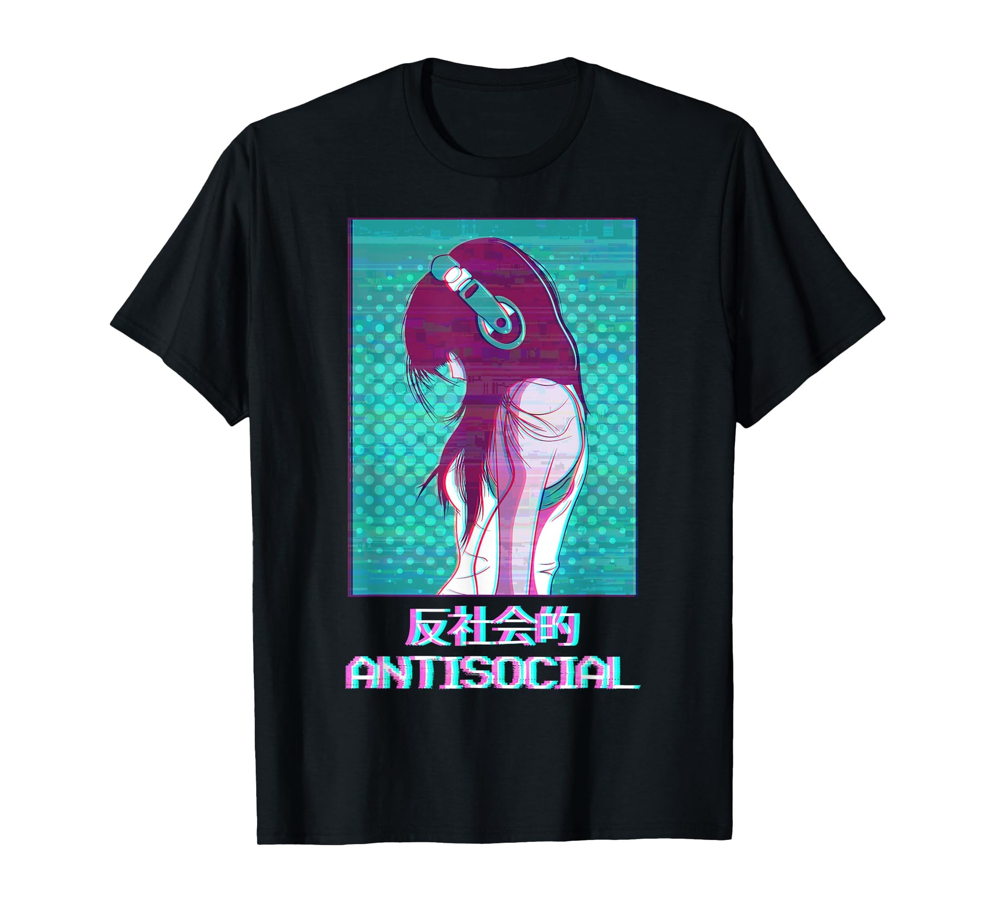 Antisocial Anime Japanese T-Shirt - Casual Everyday Wear for Adults - T-Shirt, Sweatshirt, Hoodie