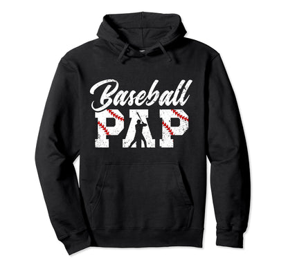 Baseball Pap Grandpa Pap Baseball Player Hoodie - Custom Art Print Unisex - T-Shirt, Sweatshirt, Hoodie