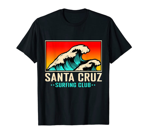 Santa Cruz Surfing Club T-Shirt - Casual Everyday Wear for Adults - T-Shirt, Sweatshirt, Hoodie