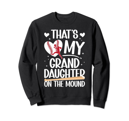 Mound Baseball Pitcher Grandma Sweatshirt - Trendy Graphic Men Women - T-Shirt, Sweatshirt, Hoodie