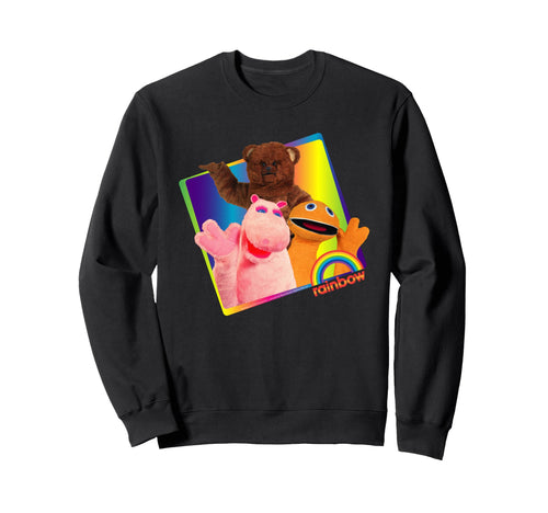 Rainbow Zippy Bungle George Wave Sweatshirt - Casual Everyday Wear Unisex - T-Shirt, Sweatshirt, Hoodie