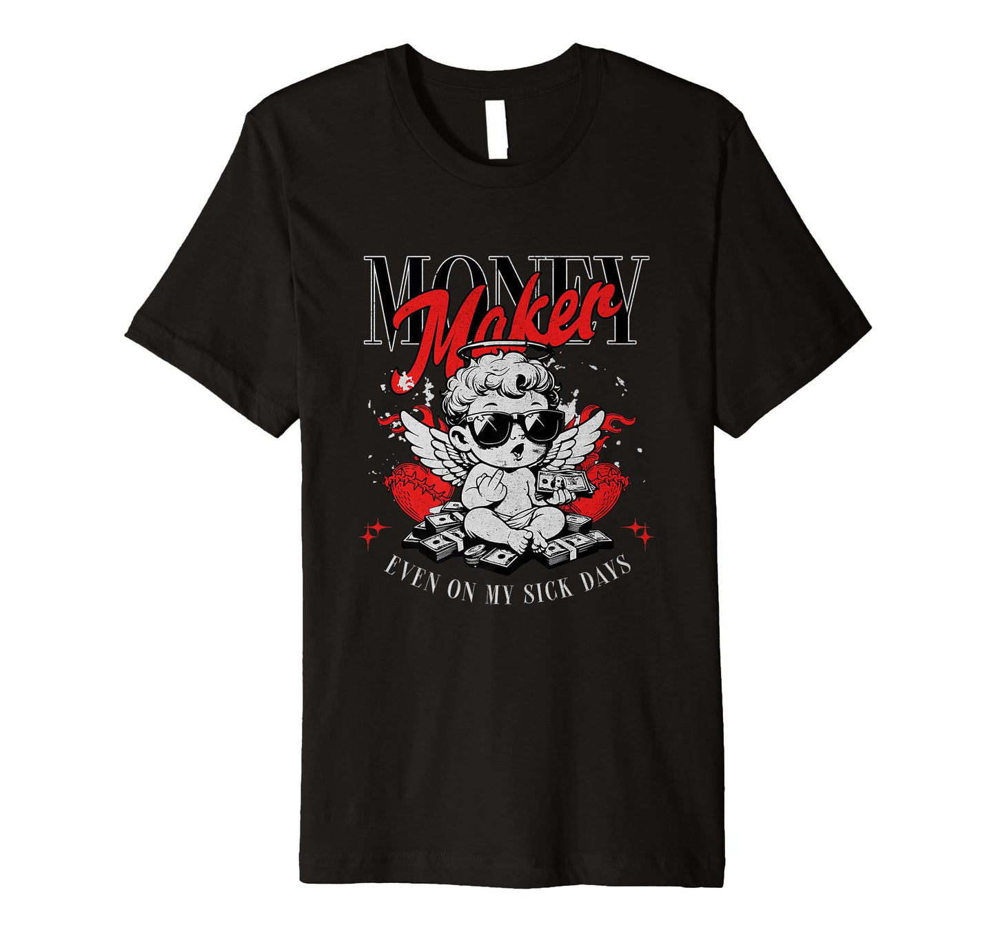 Gangster Hiphop Old School Hip Hop T-Shirt - Fun Novelty Design Men Women - T-Shirt, Sweatshirt, Hoodie
