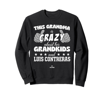 Grandma Crazy Luis Contreras Sweatshirt - Aesthetic Graphic for Adults - T-Shirt, Sweatshirt, Hoodie