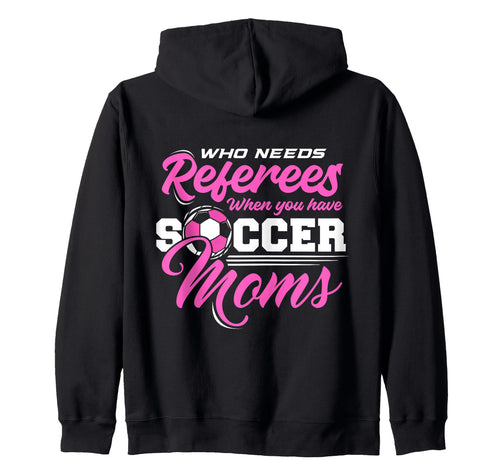 Soccer Mom Gifts Soccer Fan Mommy Hoodie - Minimalist Print Men Women - T-Shirt, Sweatshirt, Hoodie