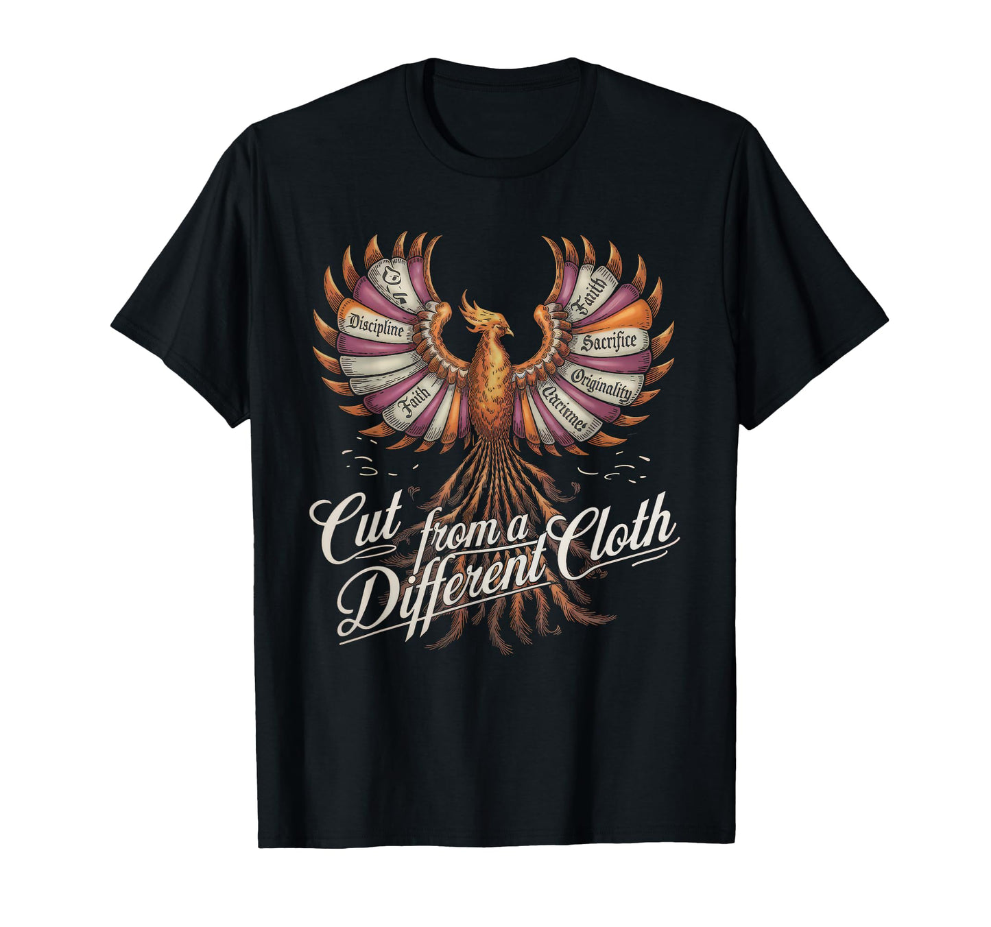 Cut From Different Cloth Urban Hip Hop T-Shirt - Fun Novelty Design Unisex - T-Shirt, Sweatshirt, Hoodie