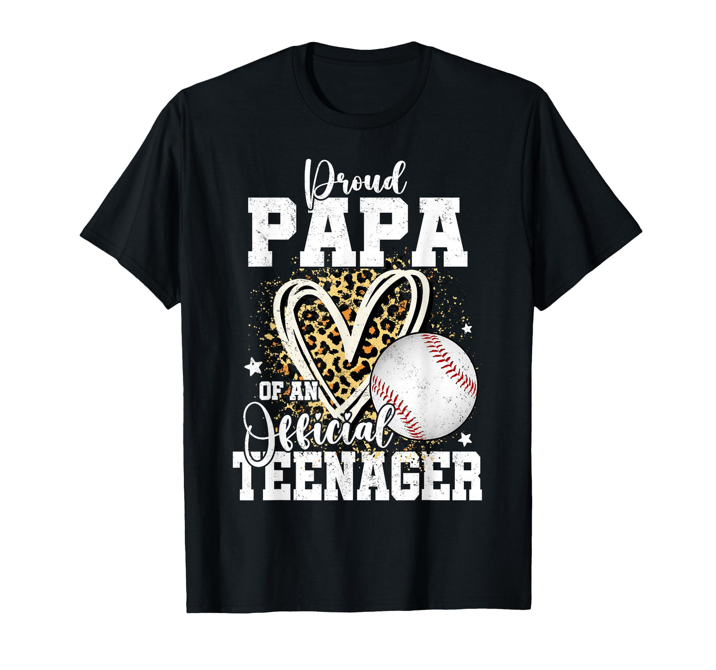 Proud Papa Teenager 13Th Birthday T-Shirt - Novelty Apparel for Adults - T-Shirt, Sweatshirt, Hoodie