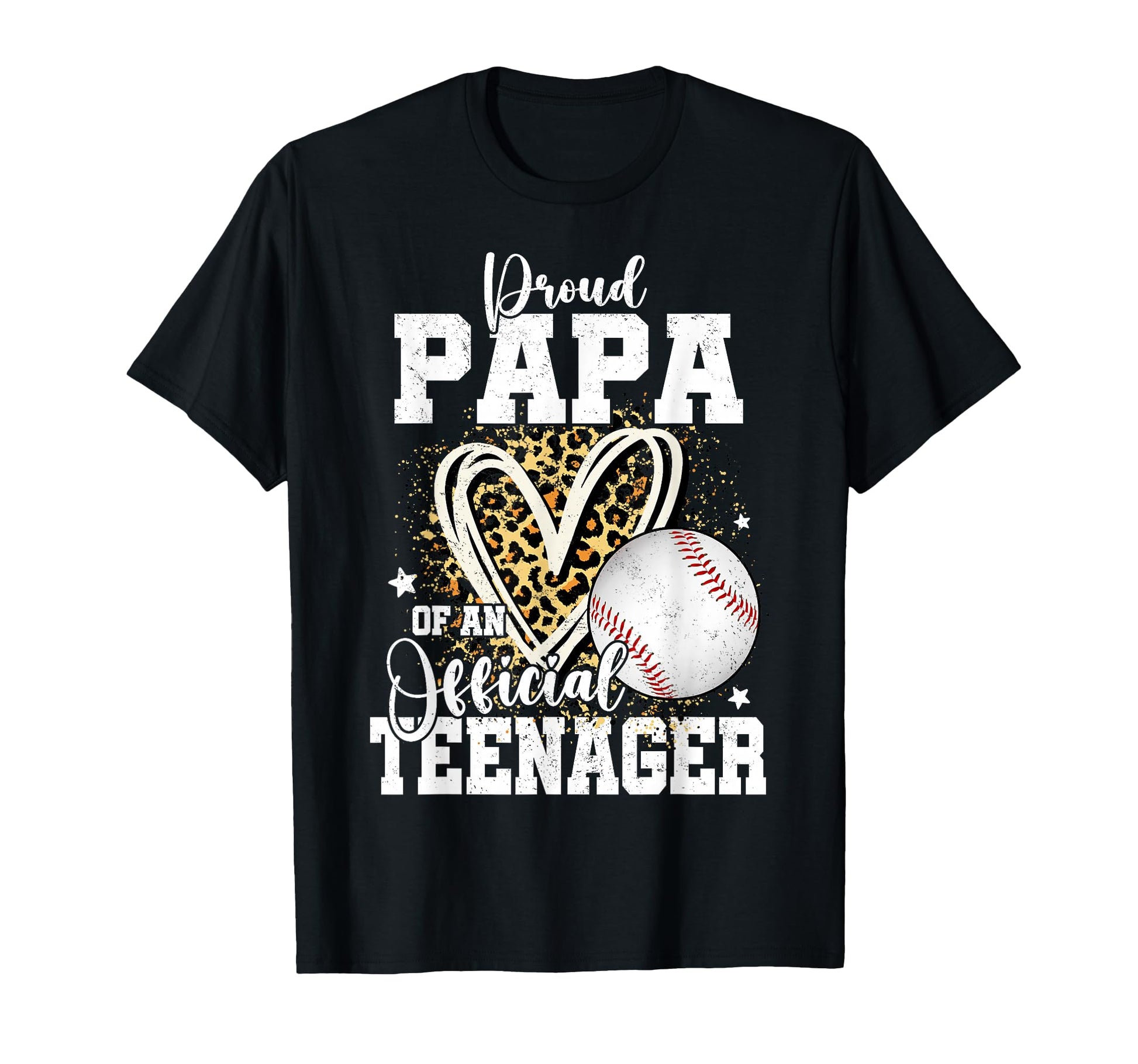 Proud Papa Teenager 13Th Birthday T-Shirt - Novelty Apparel for Adults - T-Shirt, Sweatshirt, Hoodie