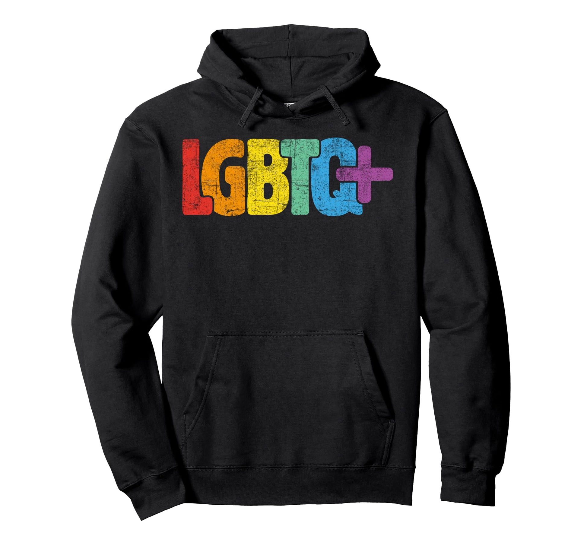 Lgbtq Community Rainbow Flag Hoodie - Streetwear Style for Adults - T-Shirt, Sweatshirt, Hoodie