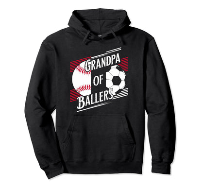 Baseball Grandpa Grandfather Gramps Hoodie - Novelty Apparel Men Women - T-Shirt, Sweatshirt, Hoodie