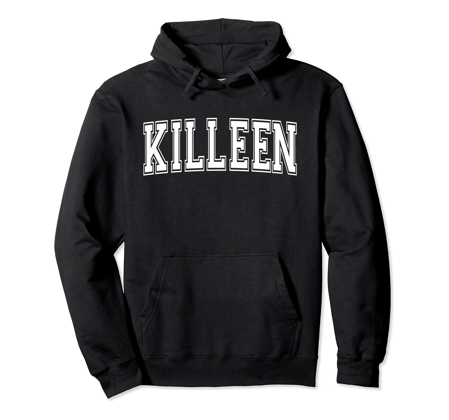 Killeen Tx Texas Usa Sports Varsity Hoodie - Novelty Apparel for Adults - T-Shirt, Sweatshirt, Hoodie