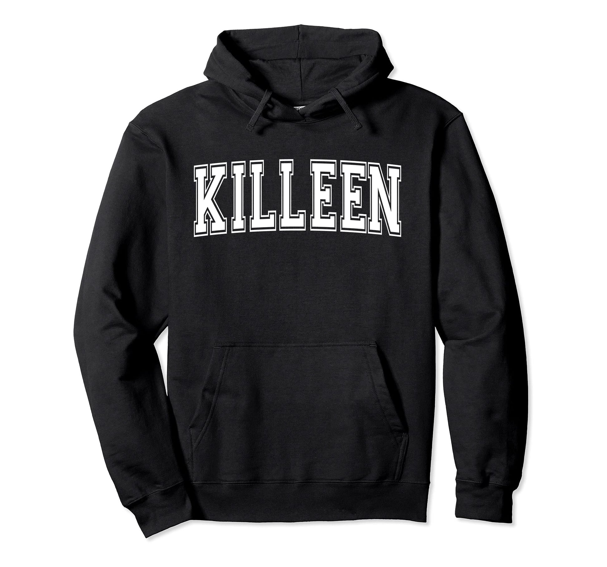 Killeen Tx Texas Usa Sports Varsity Hoodie - Novelty Apparel for Adults - T-Shirt, Sweatshirt, Hoodie