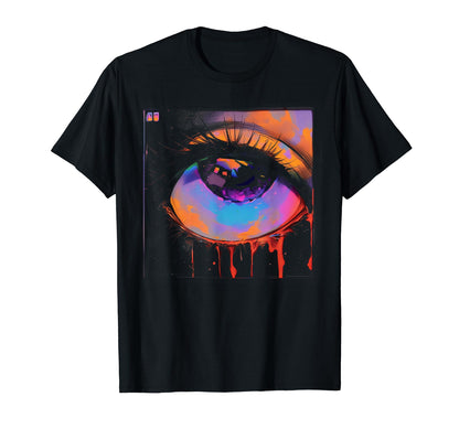 90S Grunge Aesthetic Eyeball T-Shirt - Aesthetic Graphic Men Women - T-Shirt, Sweatshirt, Hoodie