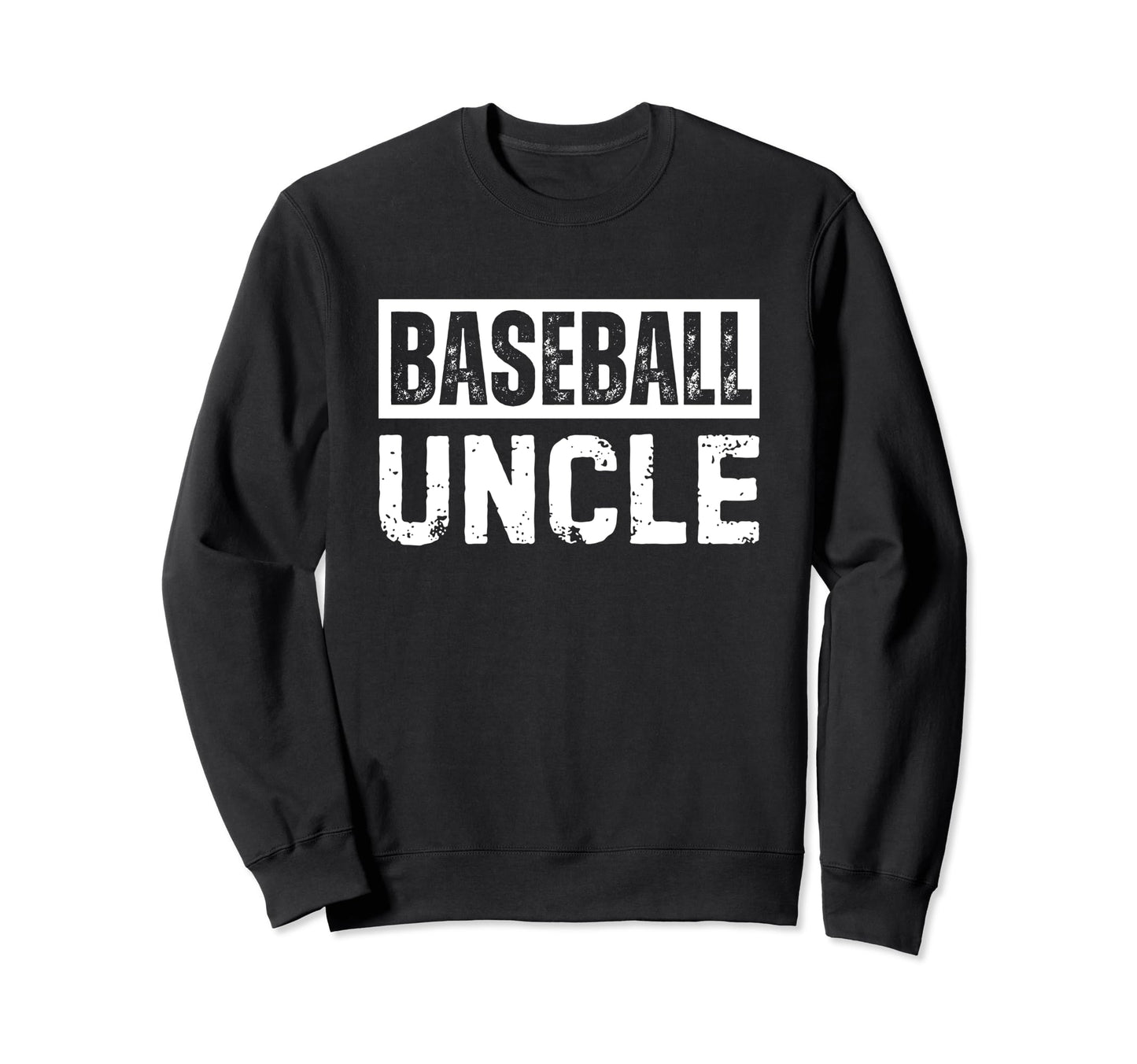 Baseball Uncle Distressed T Shirts T-Shirt - Custom Art Print Men Women - T-Shirt, Sweatshirt, Hoodie