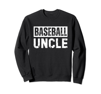 Baseball Uncle Distressed T Shirts T-Shirt - Custom Art Print Men Women - T-Shirt, Sweatshirt, Hoodie