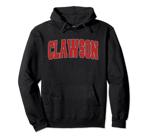 Clawson Mi Michigan Varsity Usa Sports Hoodie - Novelty Apparel Unisex - T-Shirt, Sweatshirt, Hoodie