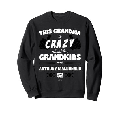 Grandma Crazy Anthony Maldonado Sweatshirt - Aesthetic Graphic Men Women - T-Shirt, Sweatshirt, Hoodie