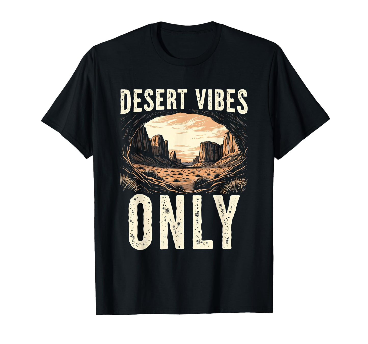 Zion National Park Desert Vibes Only T-Shirt - Unique Graphic for Adults - T-Shirt, Sweatshirt, Hoodie