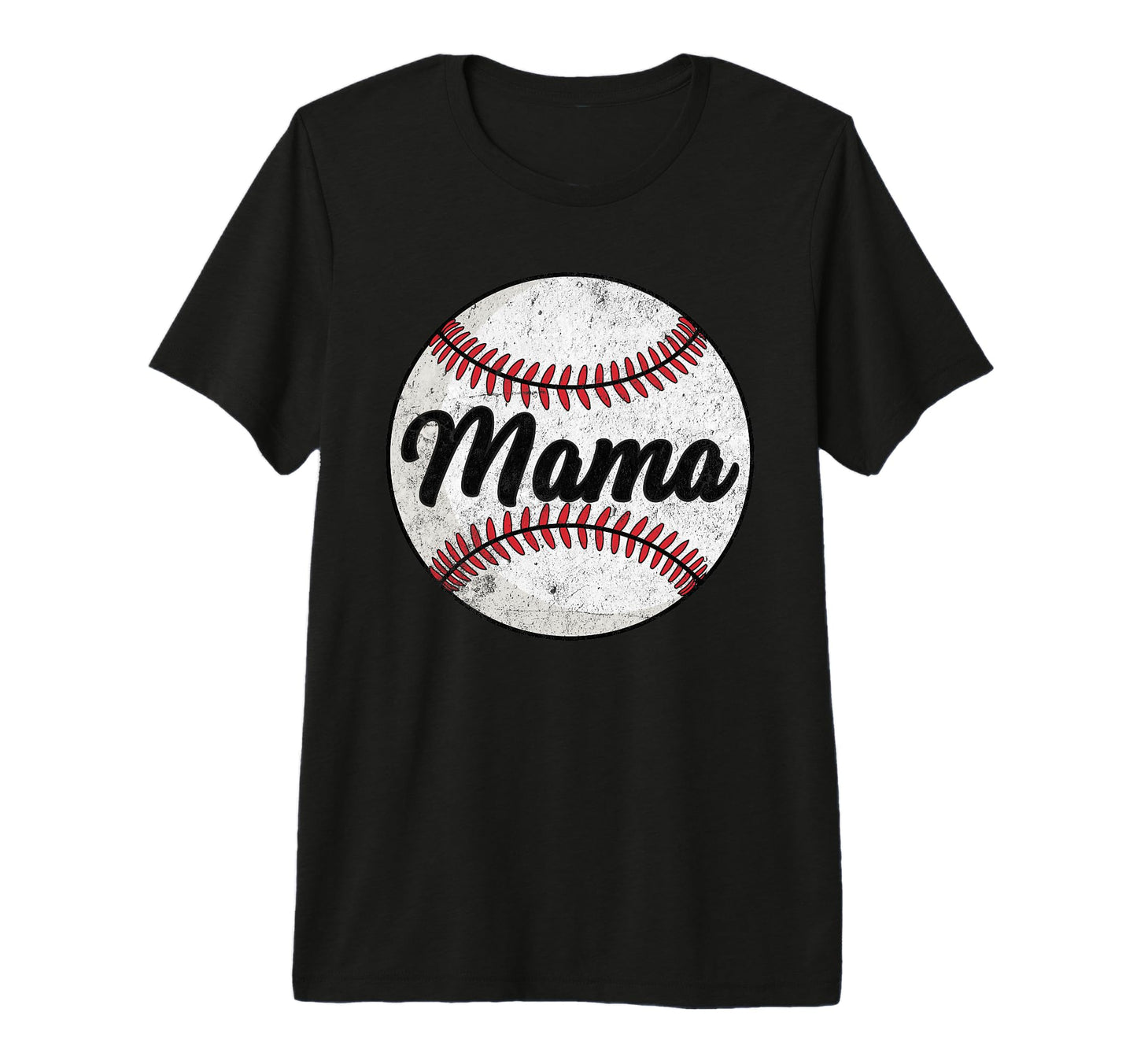 Baseball Mama Baseball Lover Mothers T-Shirt - Graphic Print for Adults - T-Shirt, Sweatshirt, Hoodie
