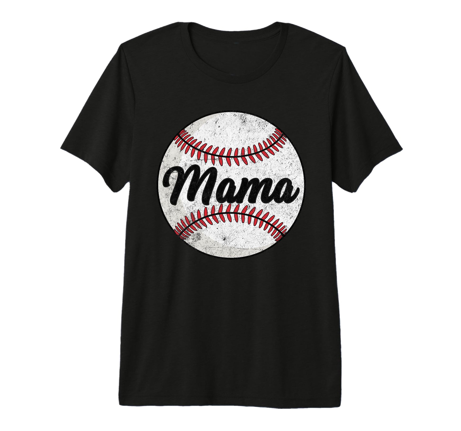 Baseball Mama Baseball Lover Mothers T-Shirt - Graphic Print for Adults - T-Shirt, Sweatshirt, Hoodie