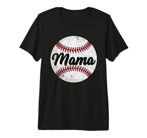Baseball Mama Baseball Lover Mothers T-Shirt - Graphic Print for Adults - T-Shirt, Sweatshirt, Hoodie