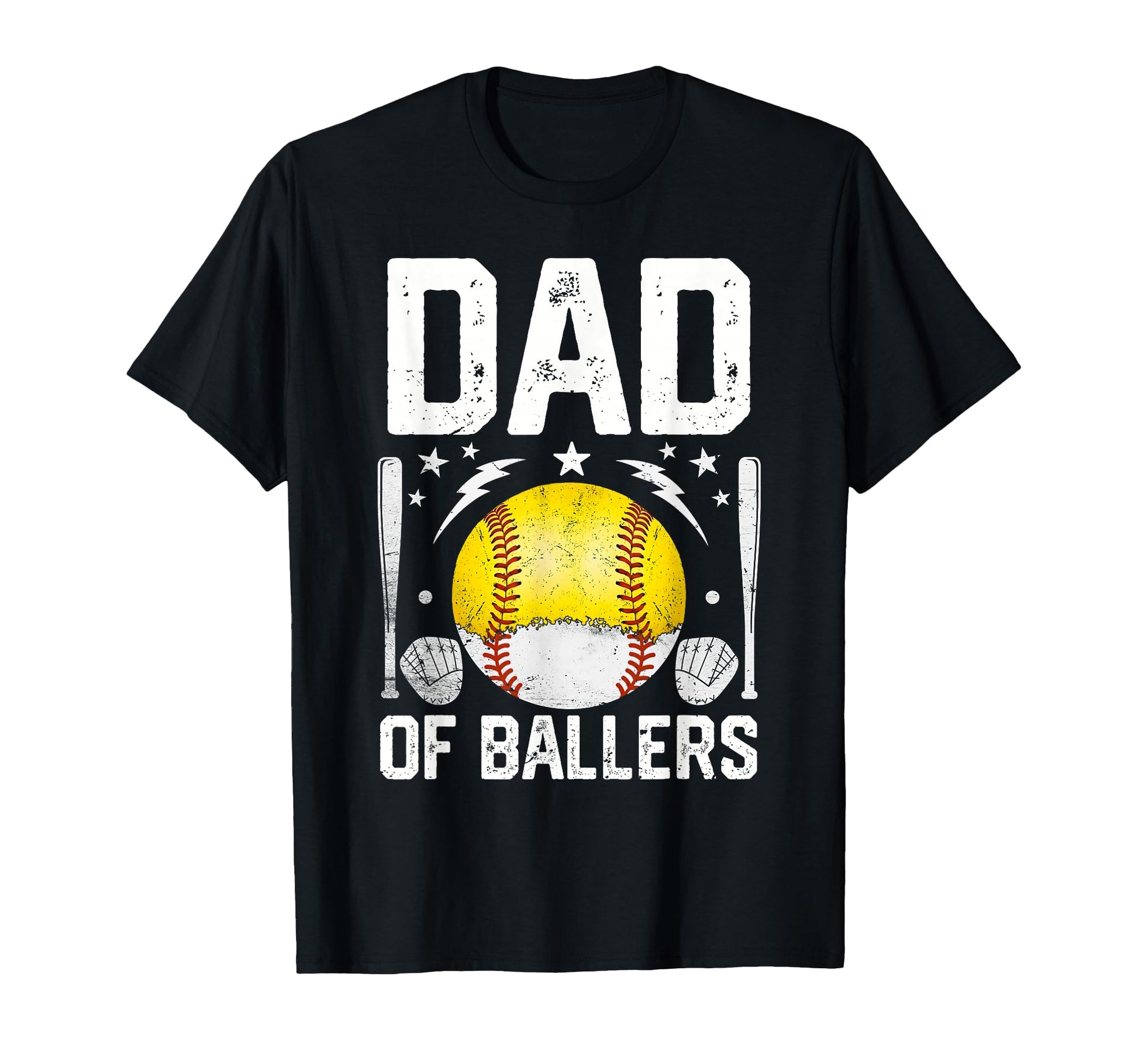 Dad Ballers Fathers Day Funny T-Shirt - Casual Everyday Wear for Adults - T-Shirt, Sweatshirt, Hoodie
