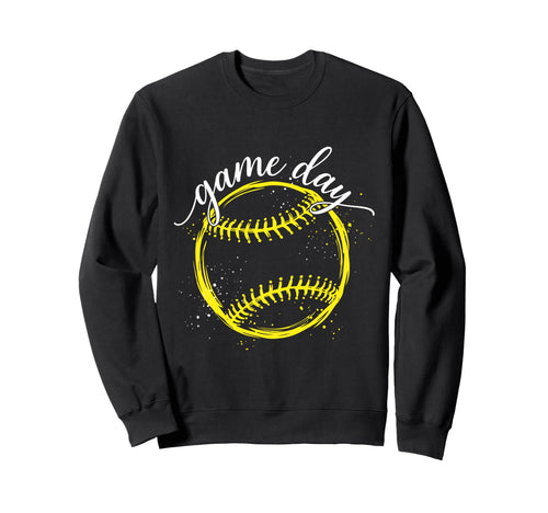 Softball Mom Dad Sister Grandma Sweatshirt - Fun Novelty Design Men Women - T-Shirt, Sweatshirt, Hoodie