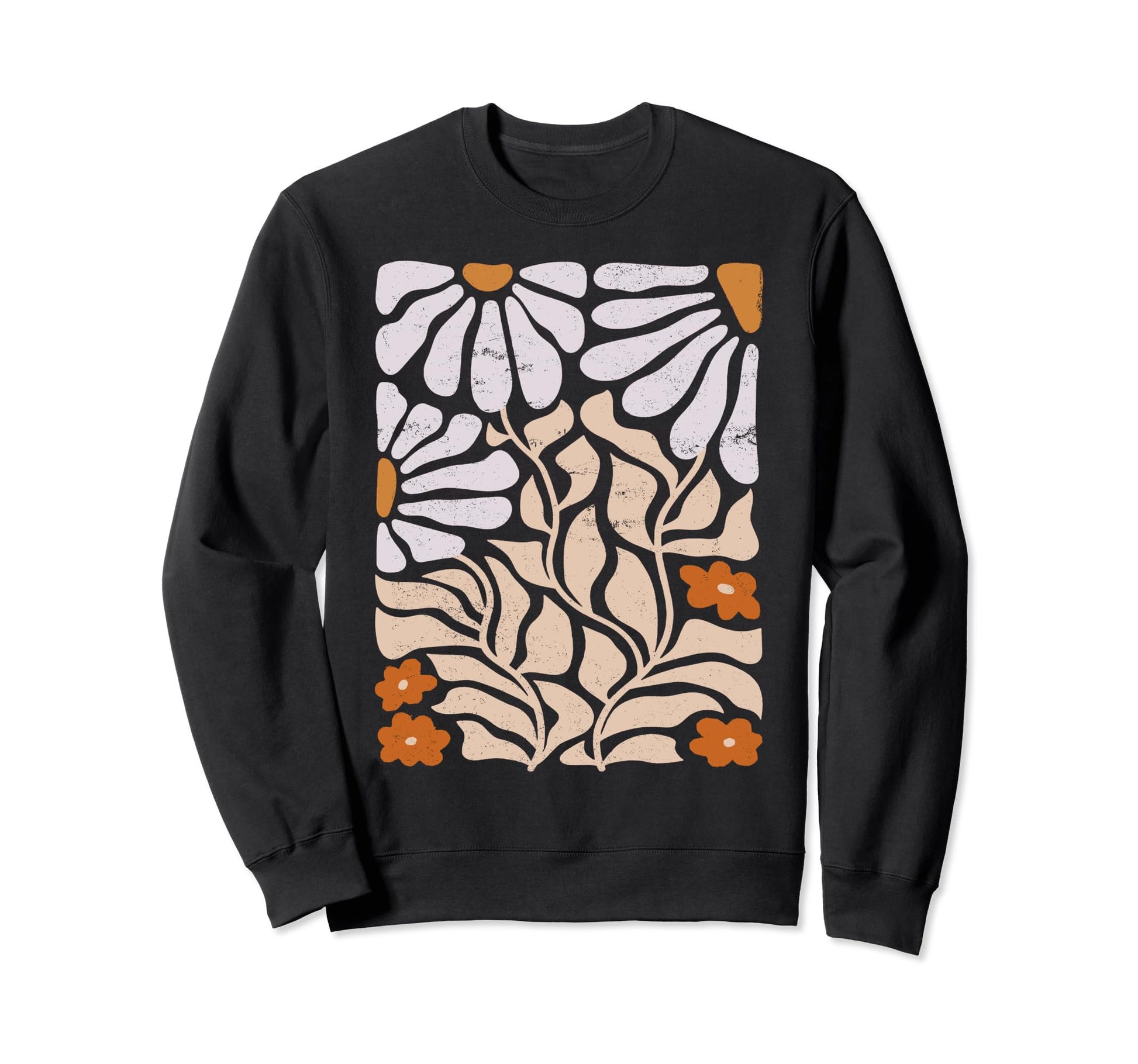 Boho Wildflower Spring Summer Sweatshirt - Unique Graphic for Adults - T-Shirt, Sweatshirt, Hoodie