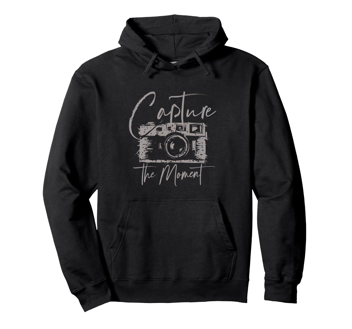Capture Moment Photography Camera Photo Hoodie - Graphic Print for Adults - T-Shirt, Sweatshirt, Hoodie