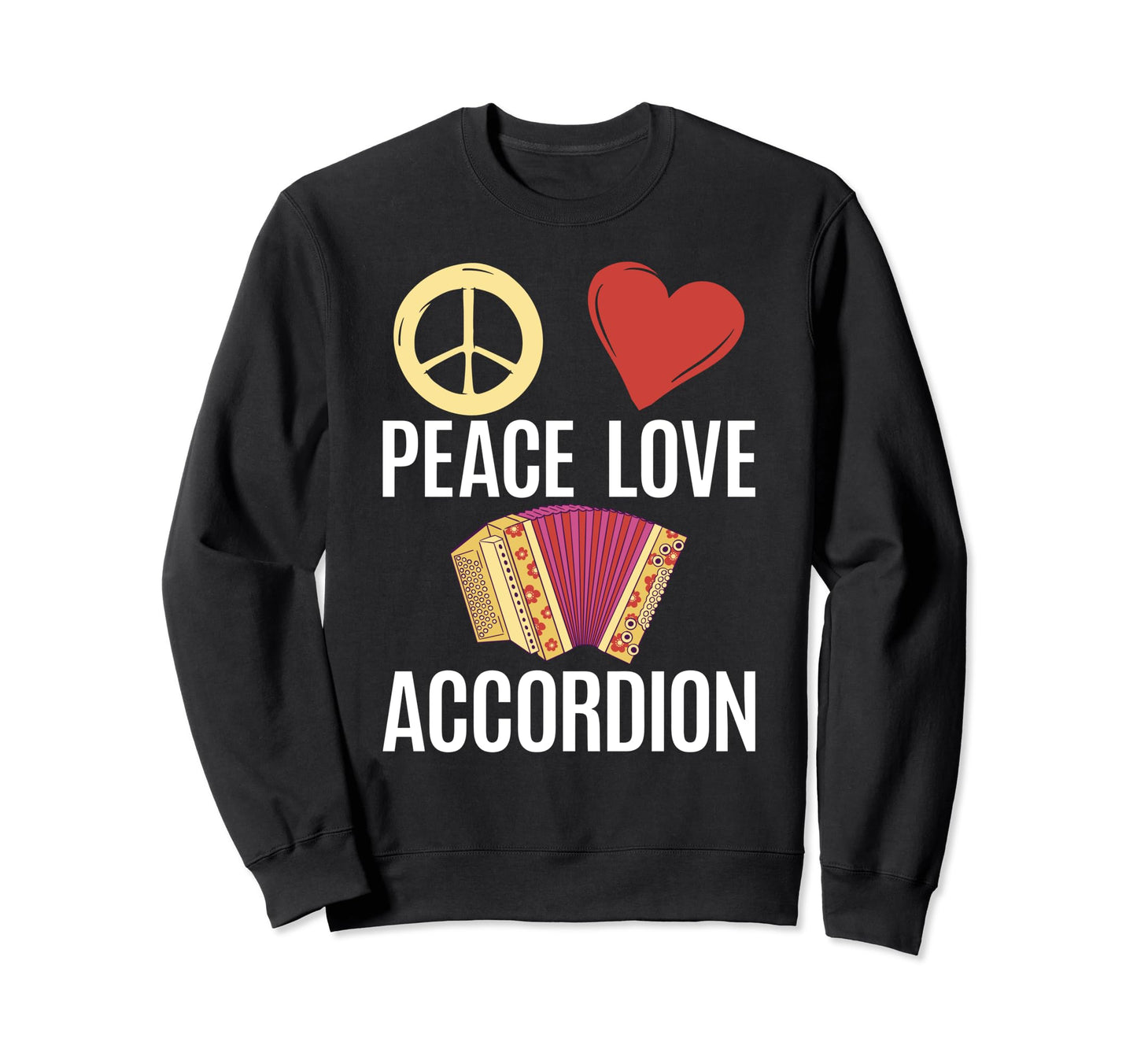 Accordion Gifts Accordion Player Sweatshirt - Custom Art Print Men Women - T-Shirt, Sweatshirt, Hoodie