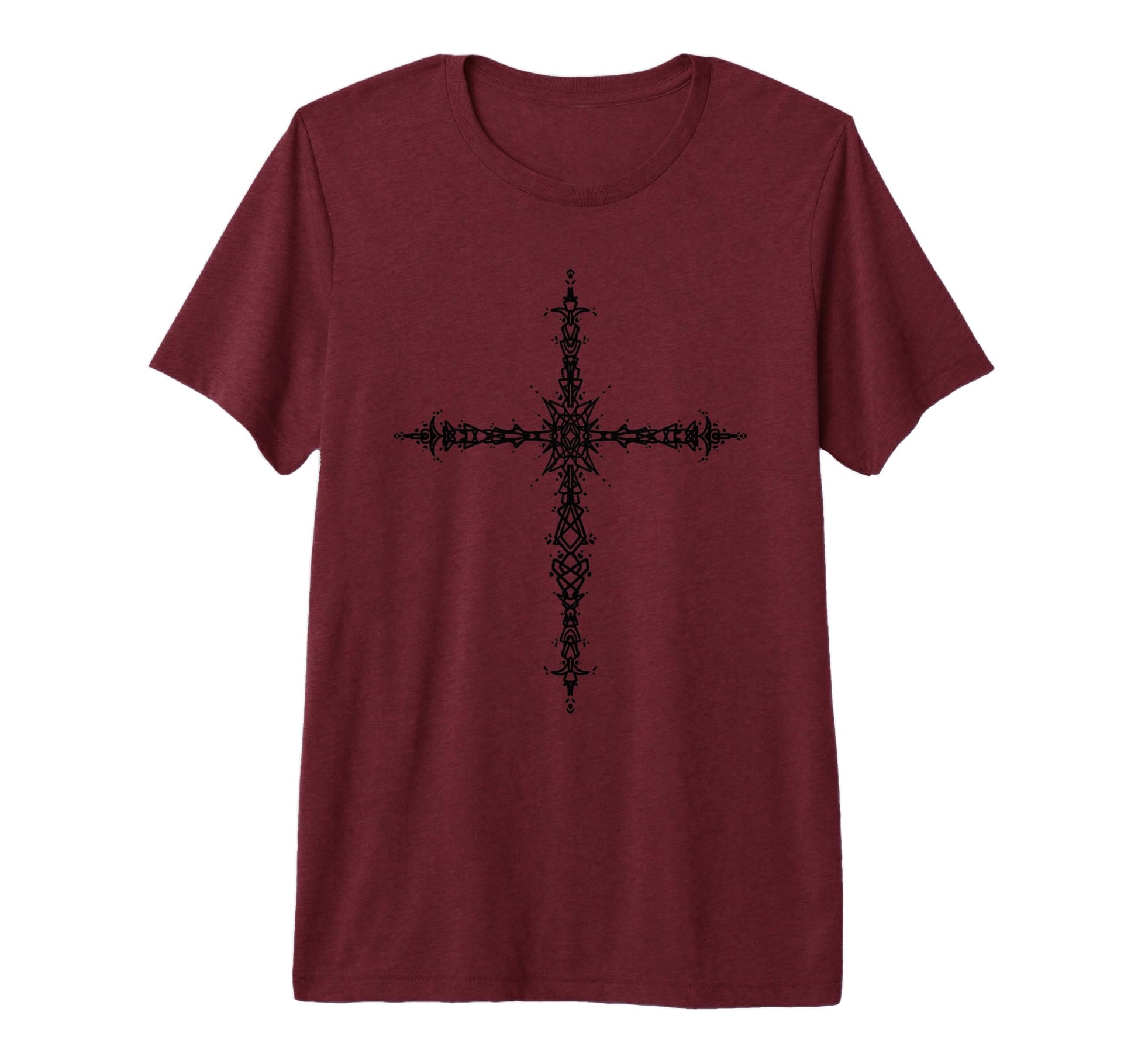 Y2K 90S Goth Cross Emo Alt Grunge Tri T-Shirt - Unique Graphic Men Women - T-Shirt, Sweatshirt, Hoodie