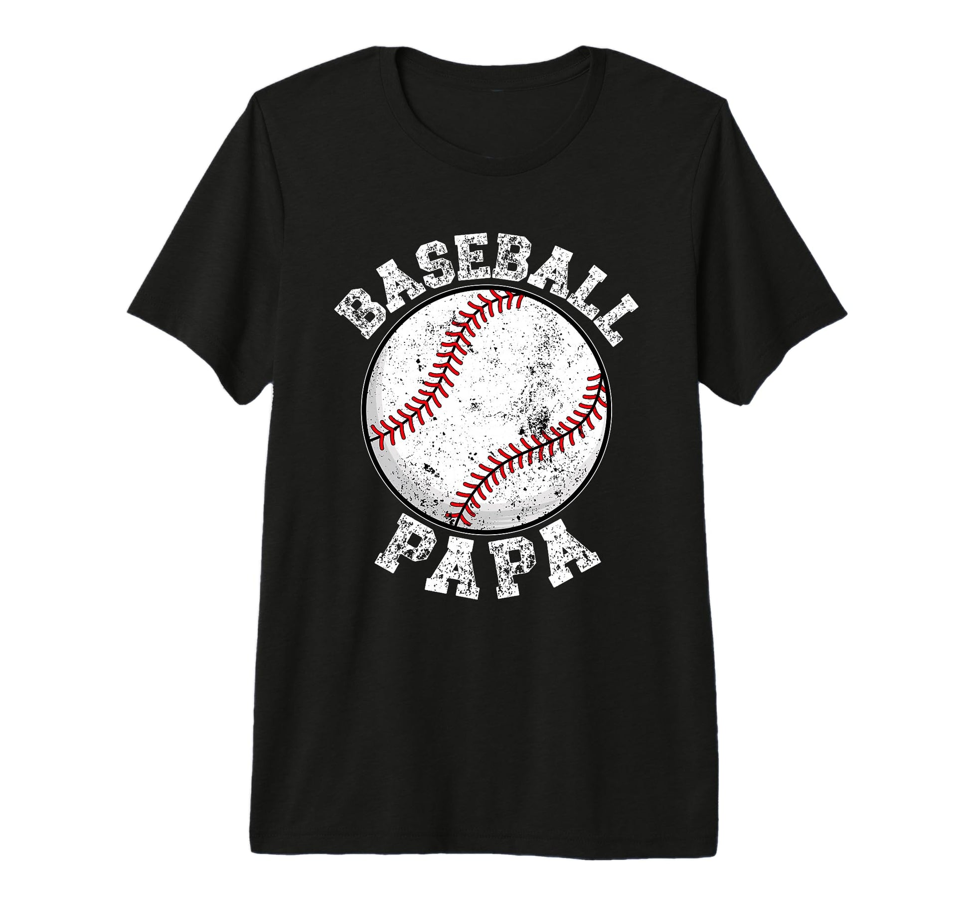 Mens Baseball Papa Grandpa Papa T-Shirt - Unique Graphic for Adults - T-Shirt, Sweatshirt, Hoodie