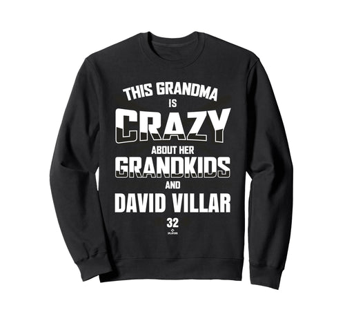 Grandma Crazy David Villar San Sweatshirt - Novelty Apparel Men Women - T-Shirt, Sweatshirt, Hoodie