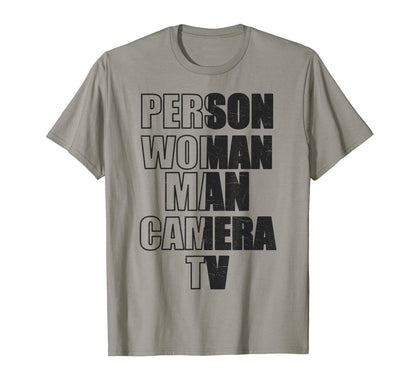 Person Camera Tv T-Shirt - Casual Everyday Wear for Adults - T-Shirt, Sweatshirt, Hoodie