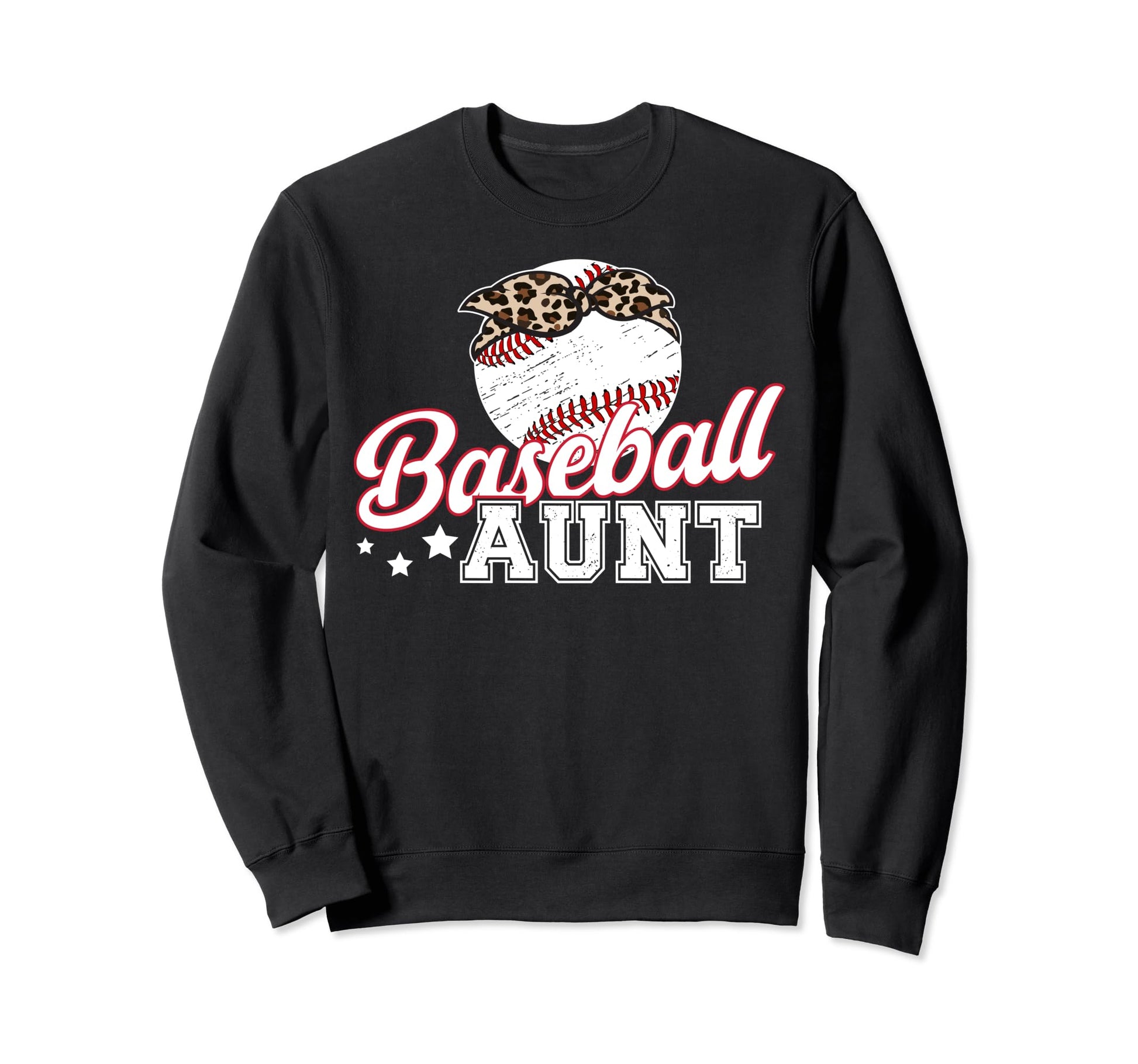 Baseball Aunt Baseball Player Aunt Sweatshirt - Trendy Graphic Unisex - T-Shirt, Sweatshirt, Hoodie