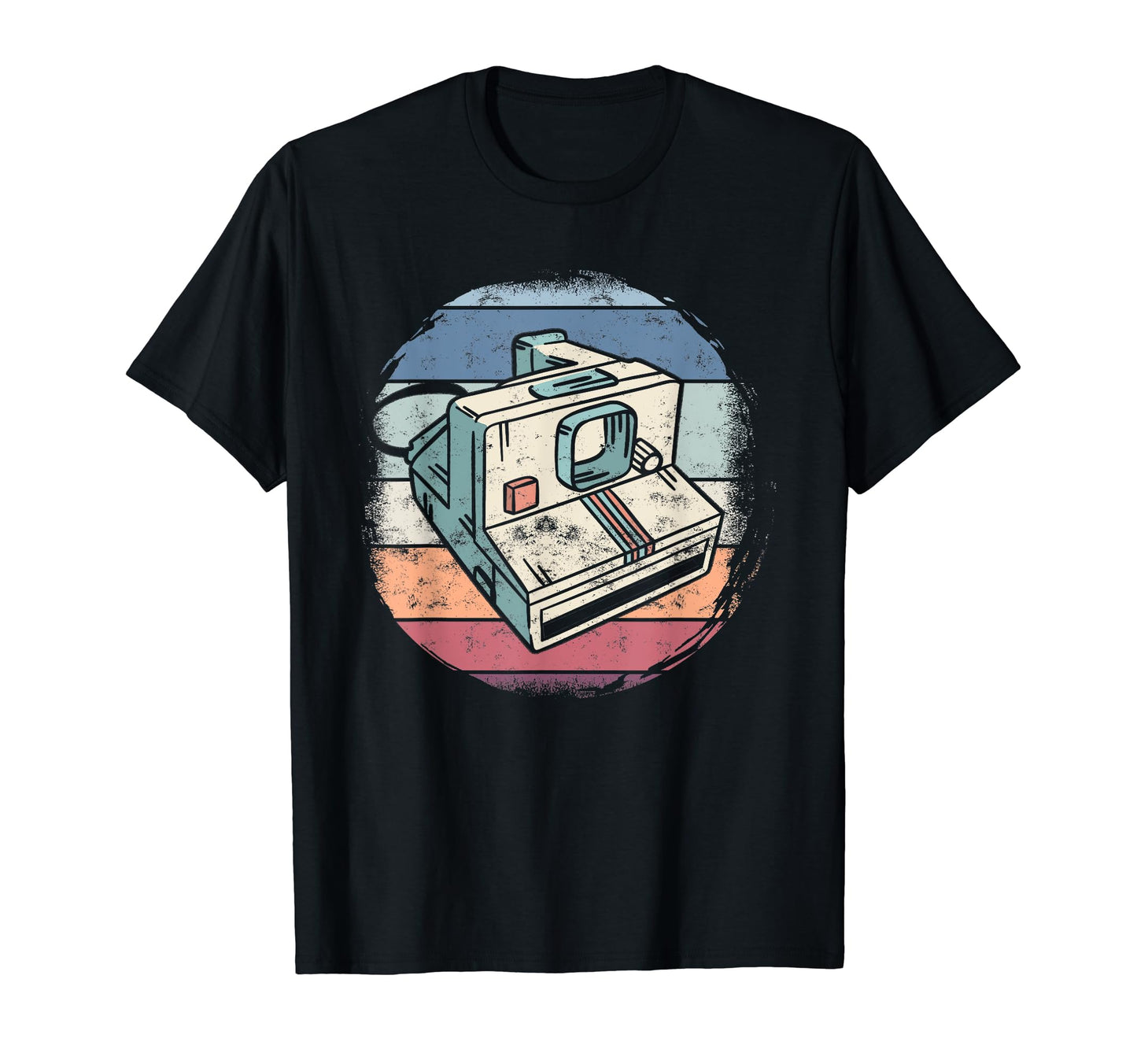 Oldschool Camera 80S 90S T-Shirt - Trendy Graphic Unisex - T-Shirt, Sweatshirt, Hoodie