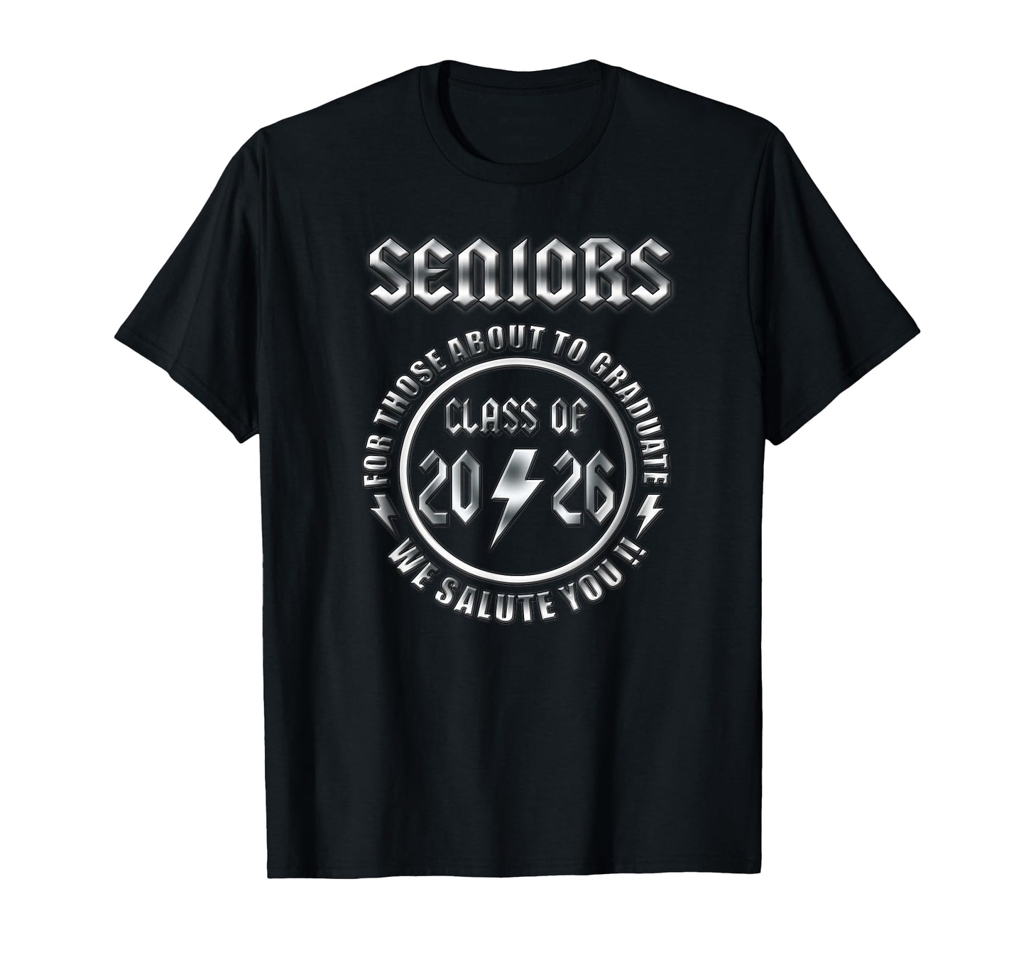 Senior 2026 Iconic Rock Graduation T-Shirt - Aesthetic Graphic Unisex - T-Shirt, Sweatshirt, Hoodie