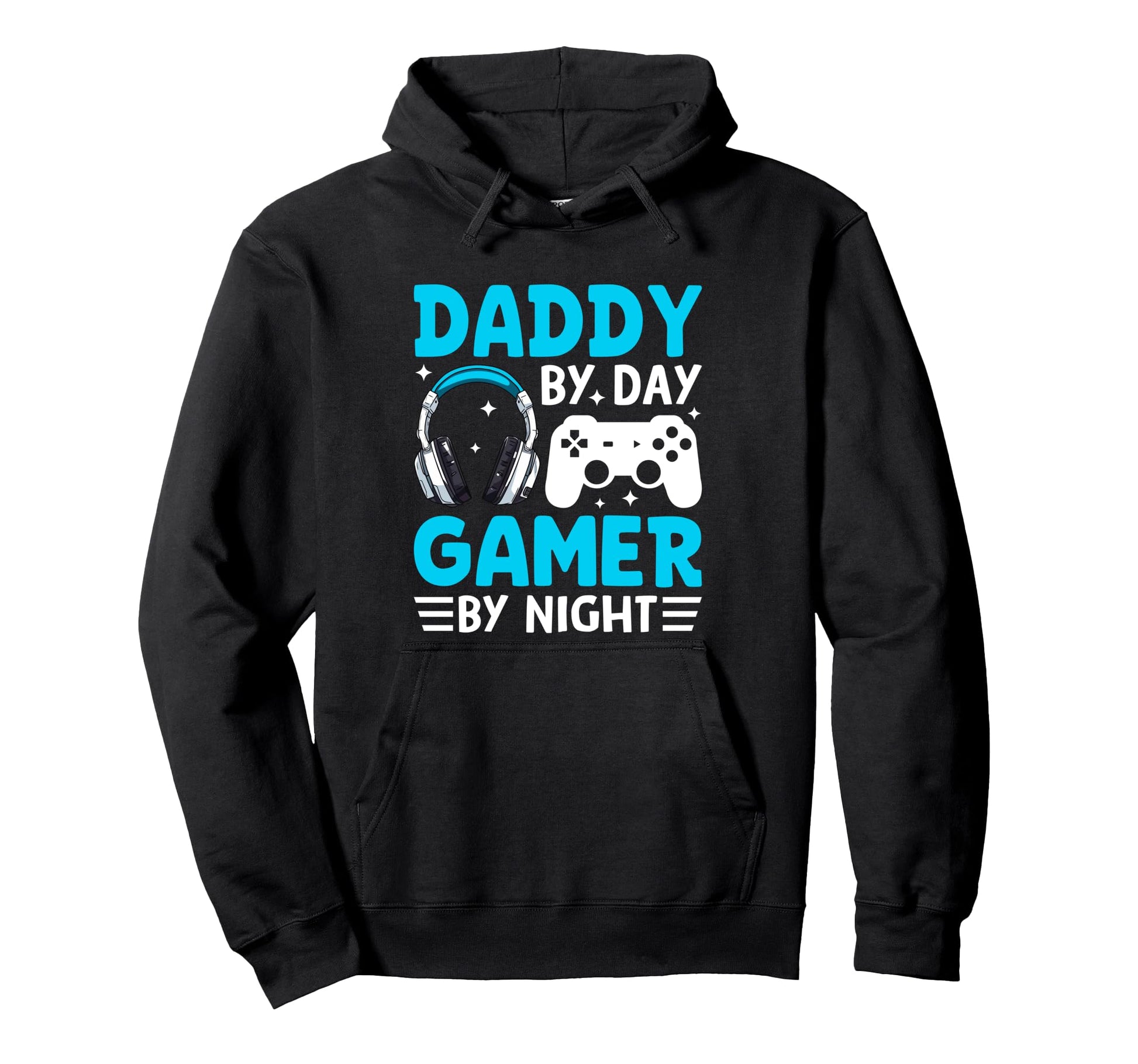 Funny Daddy Gamer Fathers Day Hoodie - Trendy Graphic for Adults - T-Shirt, Sweatshirt, Hoodie