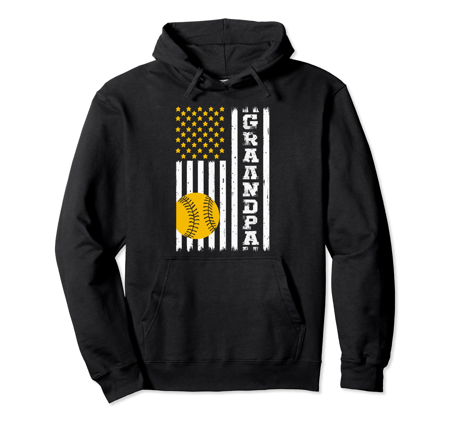 Baseball Grandpa Grandfather Gramps Hoodie - Streetwear Style Unisex - T-Shirt, Sweatshirt, Hoodie