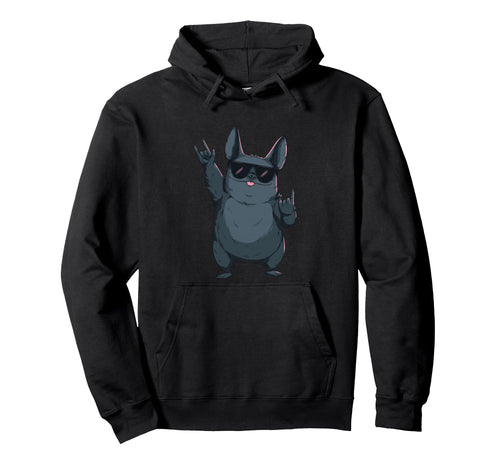 Pig Rock And Roll Funny Animal Music Hoodie - Unique Graphic Men Women - T-Shirt, Sweatshirt, Hoodie