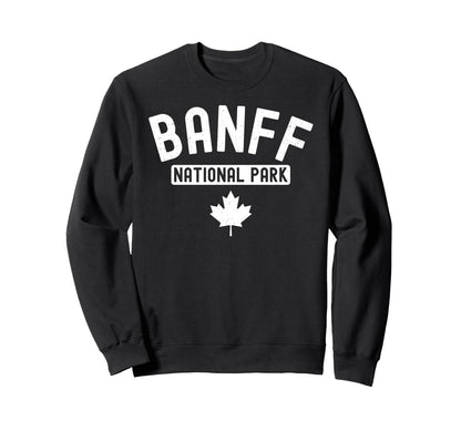 Banff National Park Canada Sweatshirt - Casual Everyday Wear for Adults - T-Shirt, Sweatshirt, Hoodie