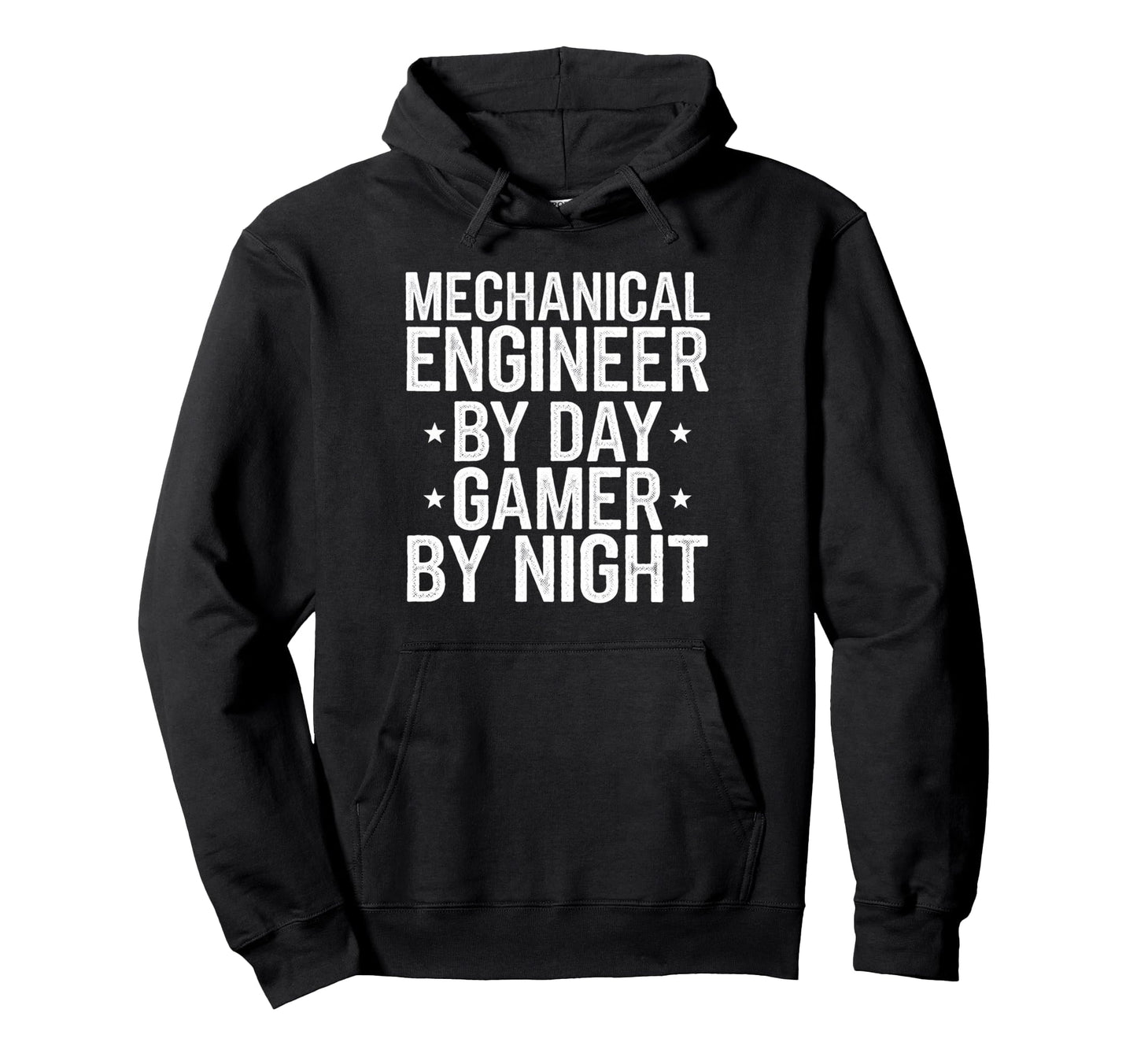Mechanical Engineer Day Gamer Night Hoodie - Minimalist Print Men Women - T-Shirt, Sweatshirt, Hoodie